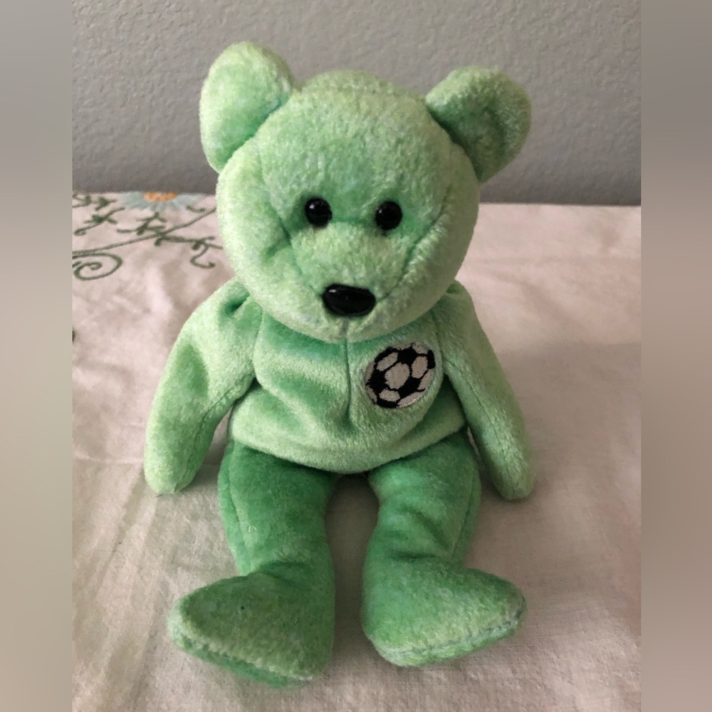 Ty Beanie Baby Teddy Bear World Cup 1998? 1999?